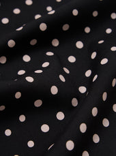Dot Print Short Scarf
