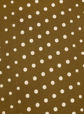 Dot Print Short Scarf