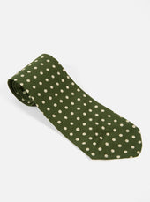 Dot Print Tie