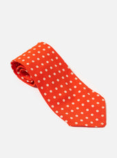 Dot Print Tie