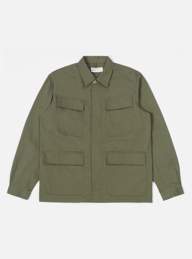 Light Olive Twill MW Fatigue Jacket