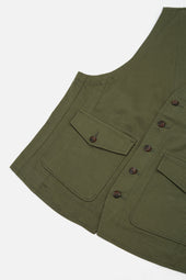 Light Twill Field Waistcoat