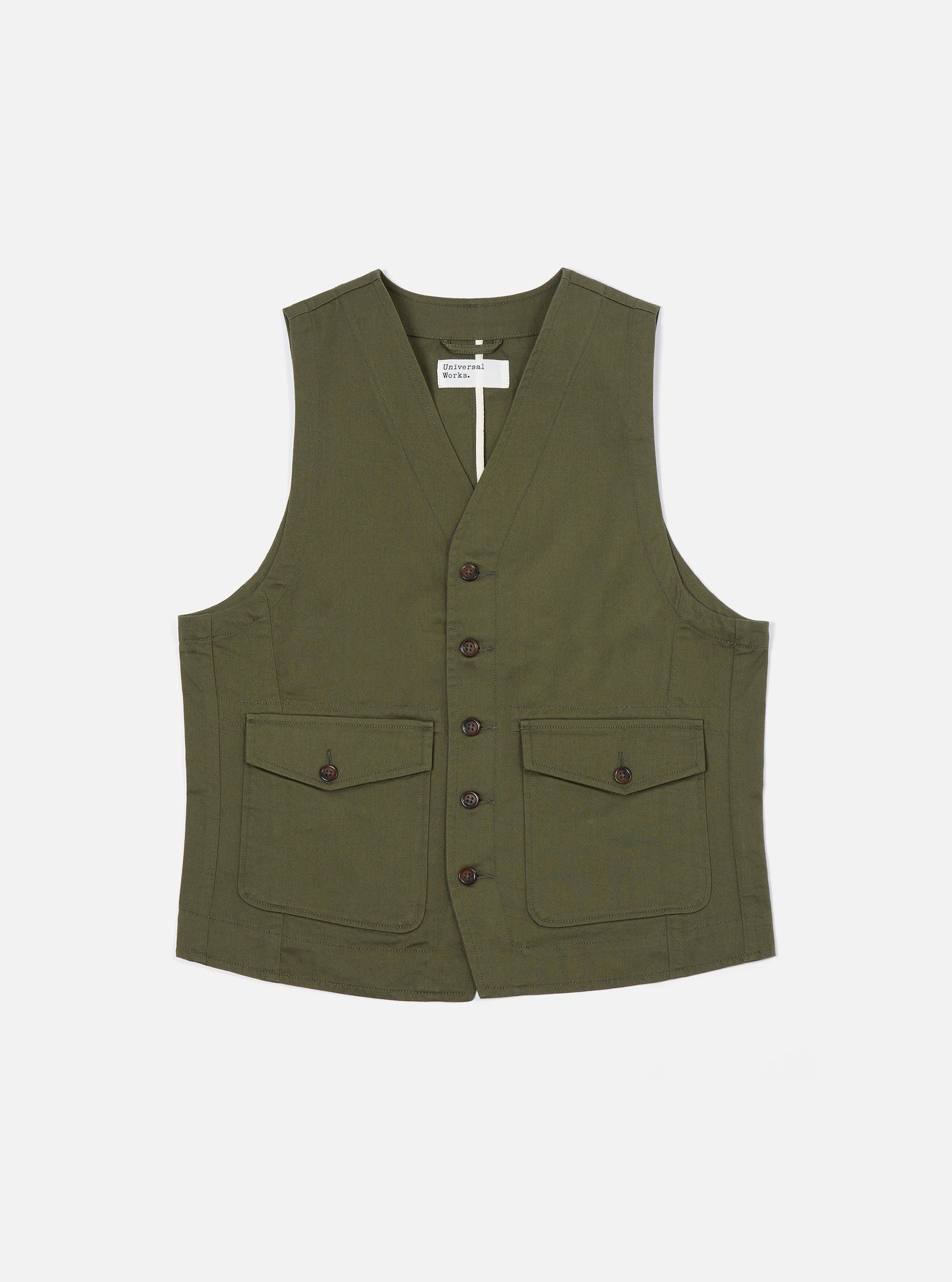 Light Twill Field Waistcoat