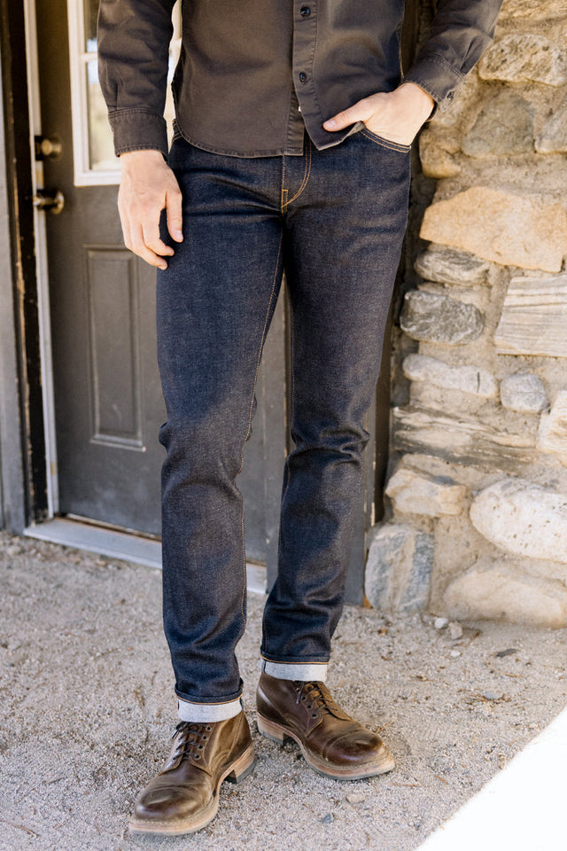 The Pen Slim - Indigo Raw 14oz Selvedge - 40
