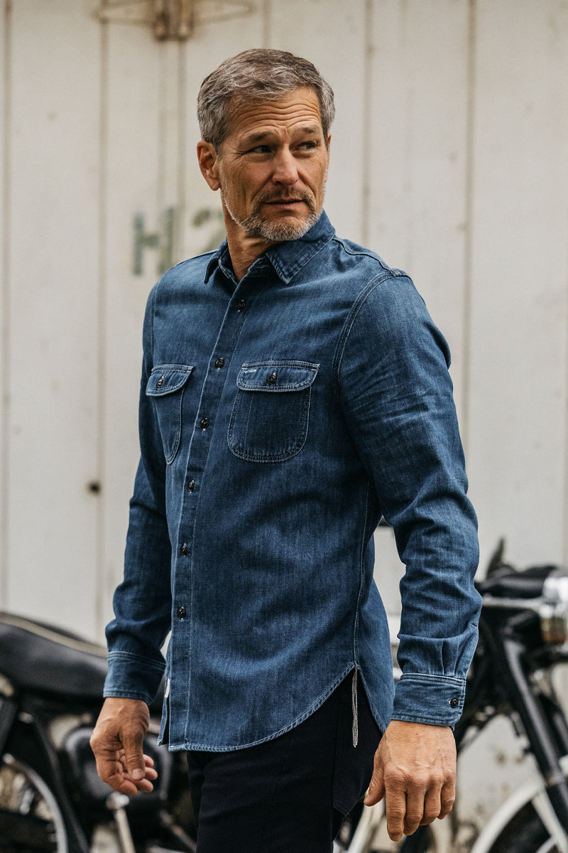 The Brace Shirt 7oz Denim - Dee - XXL