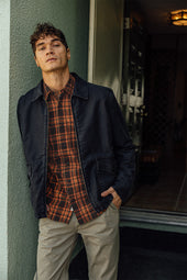 The Brace Vintage Nep Plaid -Sunset