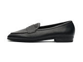 Sagan Rubber Ginkgo Loafers In Lunar Grain Calf