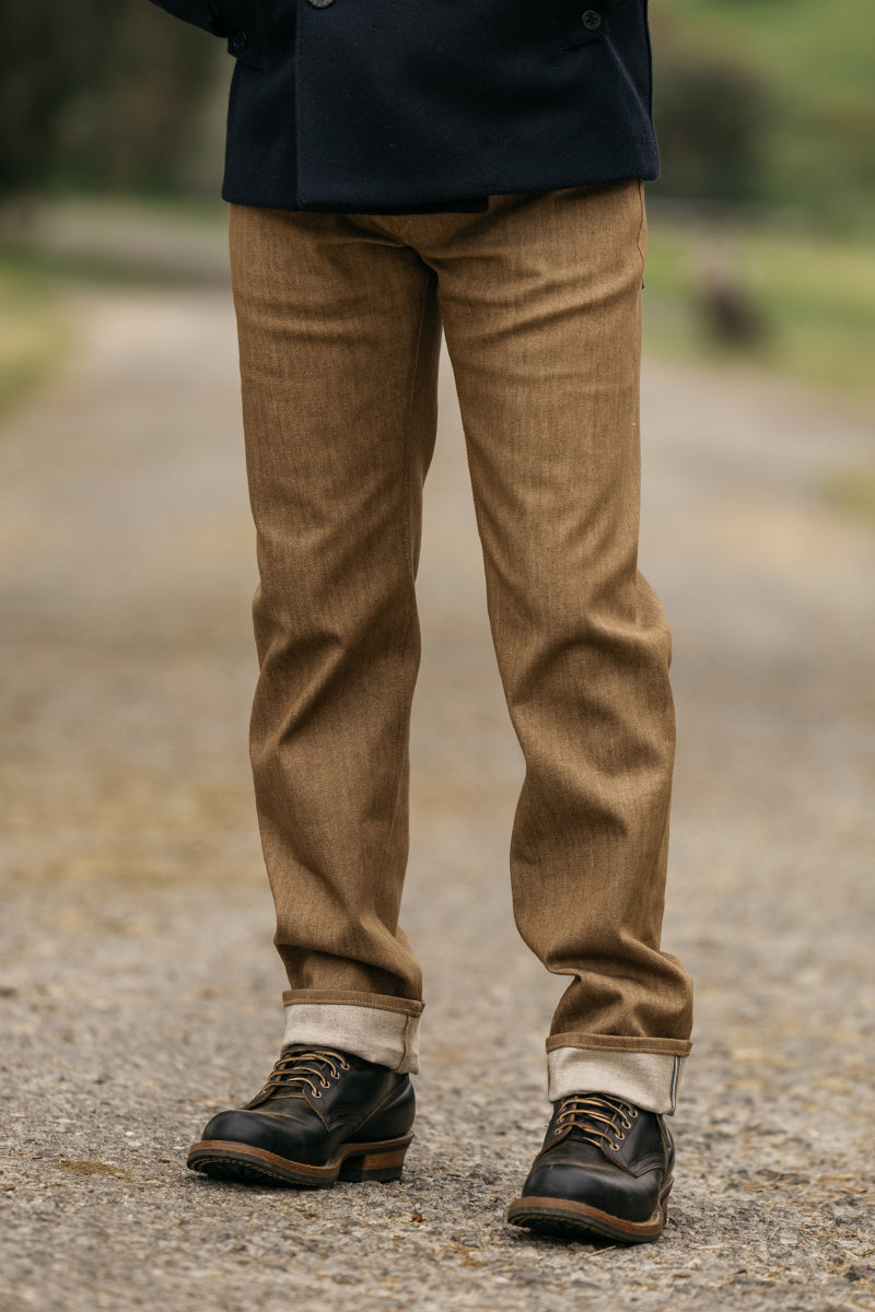 The Hammer Straight - Copper Raw 10.5oz Selvedge - 40