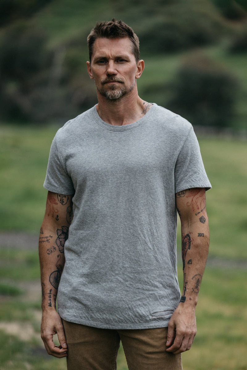 The Stamp Double Knit - Heather Gray - XXL