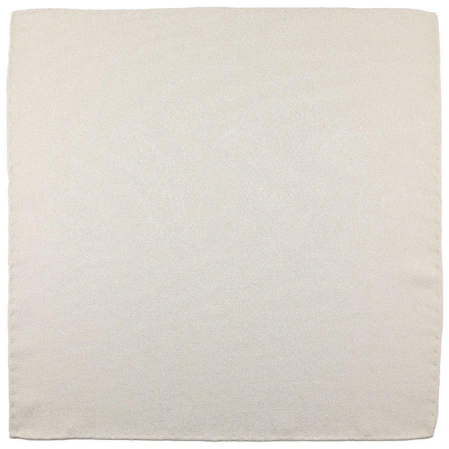 Vintage Kimono Silk Pocket Square Beige