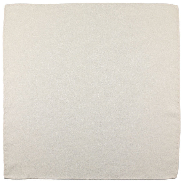 Vintage Kimono Silk Pocket Square - Beige