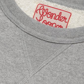 Pullover Crewneck Super Looper French Terry Heather
