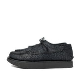 Blucher Rocker w/ Kiltie - Godzilla Black — YUKETEN