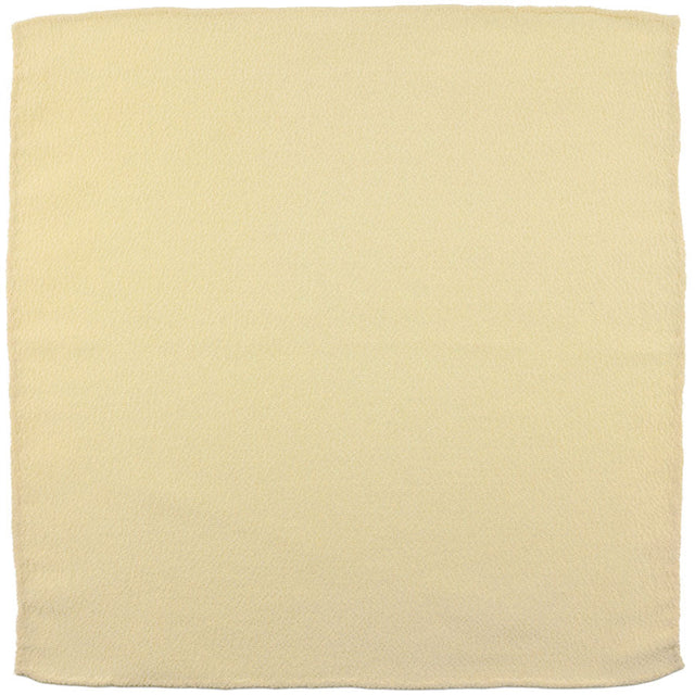 Vintage Kimono Silk Pocket Square - Yellow