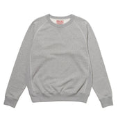 Pullover Crewneck - Super Looper French Terry - Heather Grey