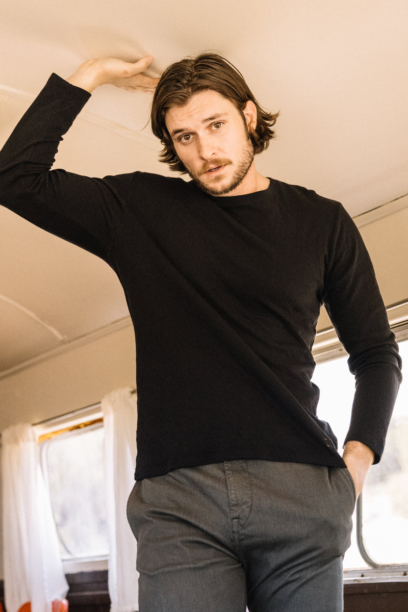 The Drill Double Knit - Black - XXL