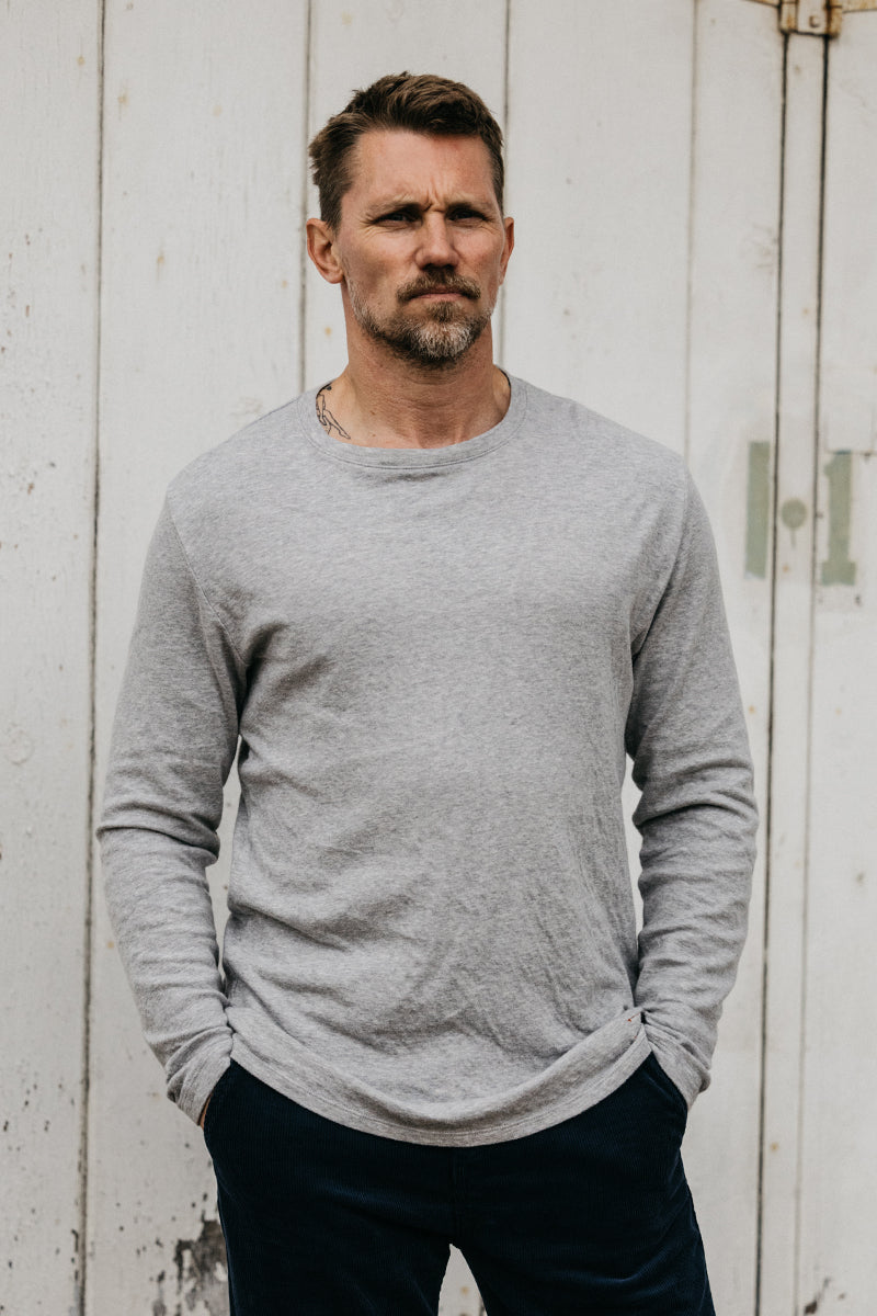 The Drill Double Knit - Heather Gray - XXL