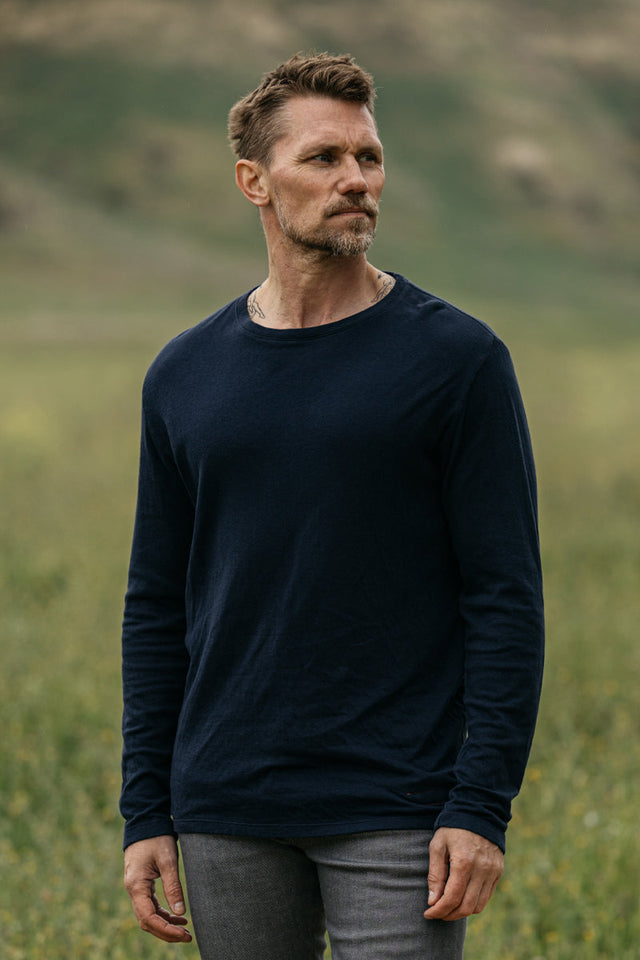The Drill Double Knit - Navy - XXL