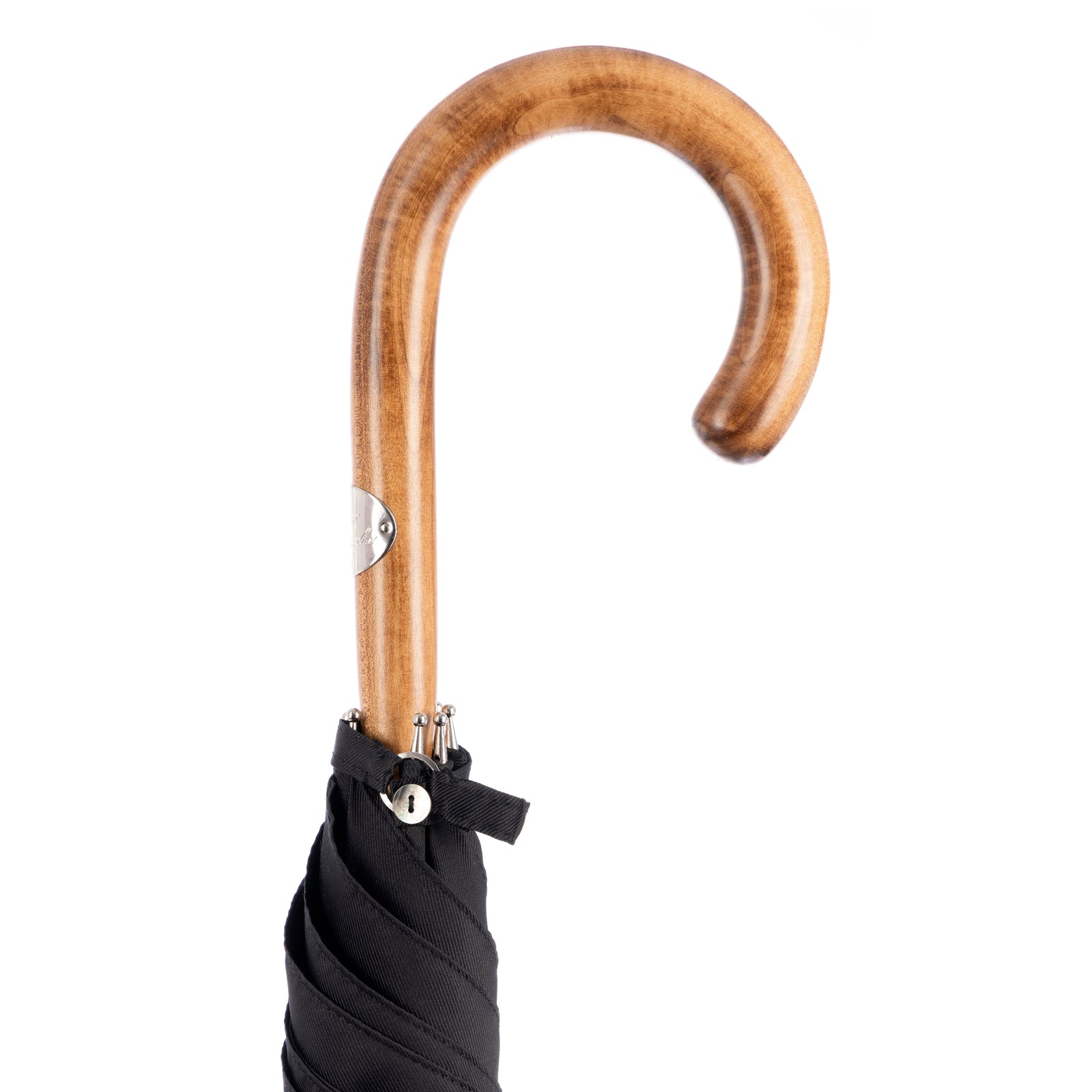 Blond Maple Umbrella With Twill Fabric