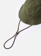 Cableami Dark Baker Back Satin Cotton Metro Hat