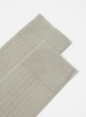 Rib Knit Modal Sock
