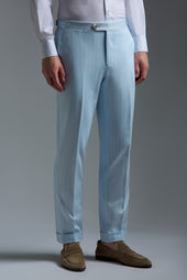 Cotton and Linen Sanità Tailored Pants