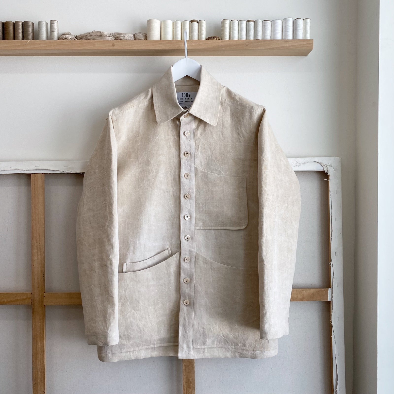 Antique Linen Sail Coat