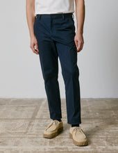 Chino Geofrey en twill de coton marine