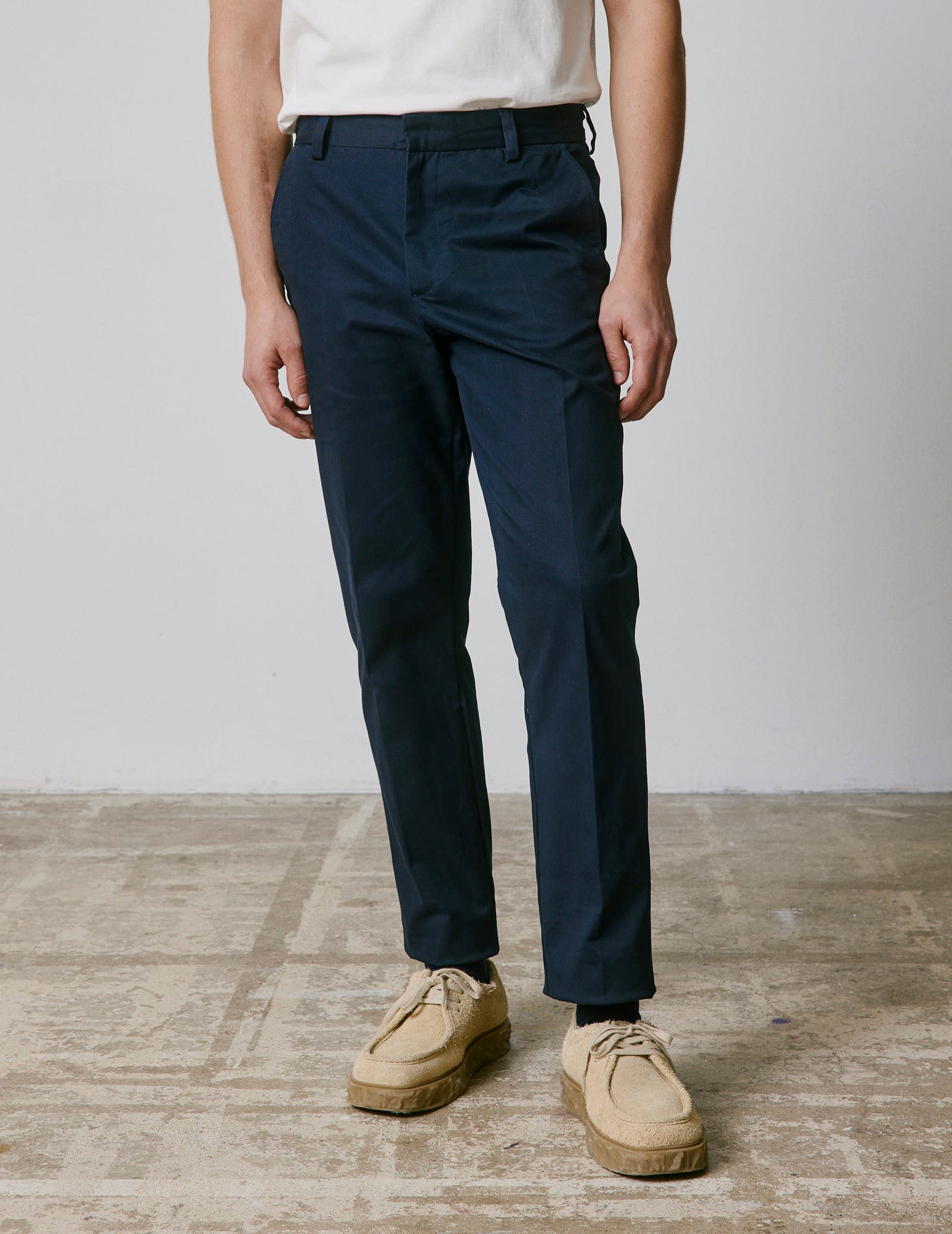 Geofrey Chinos In Cotton Twill