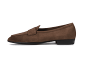 Sagan Rubber Ginkgo Loafers In Deep Asteria Suede