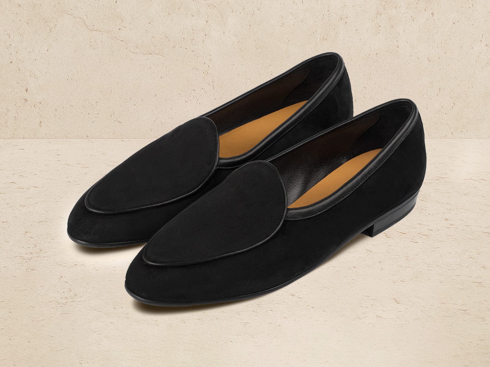 Sagan Rubber Loafers In Obsidian Asteria Suede