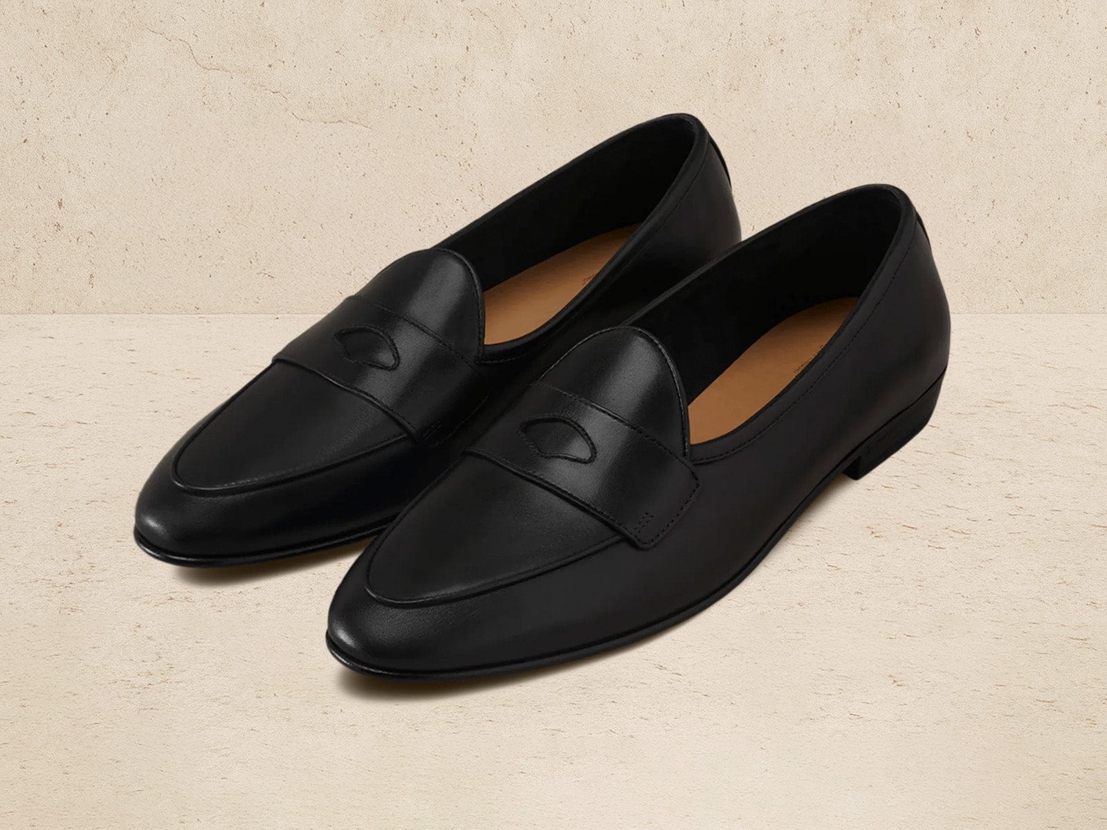 Sagan Rubber Ginkgo Loafers In Drape Calf