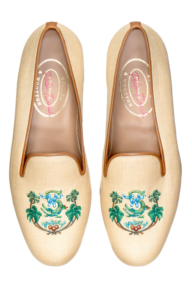 Palm Beach Crest Panama Slipper (Men)