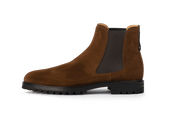 Ribot Boots In Dark Snuff Shield Suede