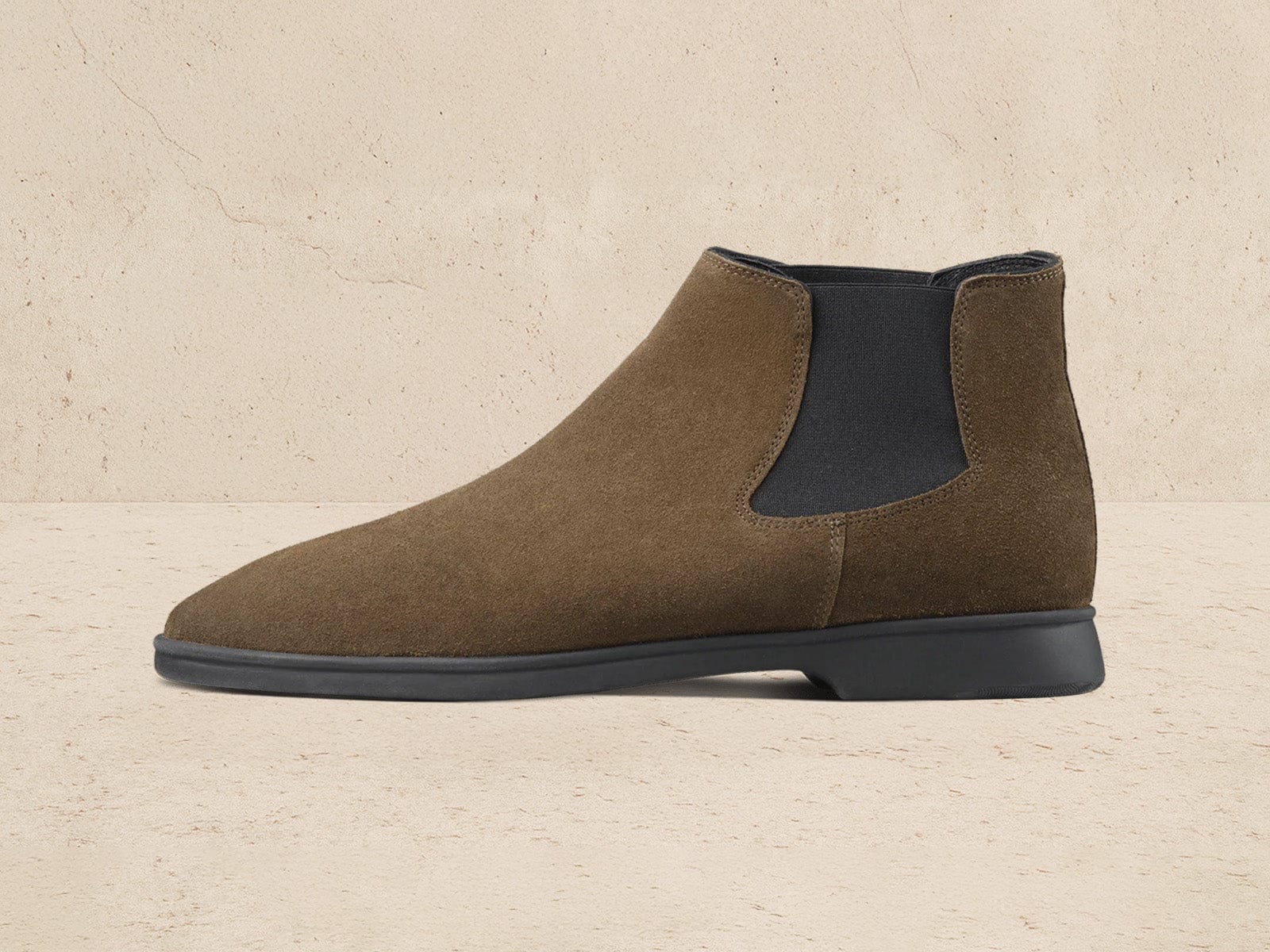 Rover Boots In Northern Green Glove Suede