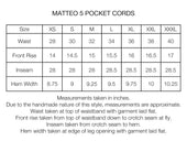 Matteo Five Pocket Cords Earthen Cotton Corduroy