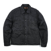 Riders Jacket Waxed Canvas Black