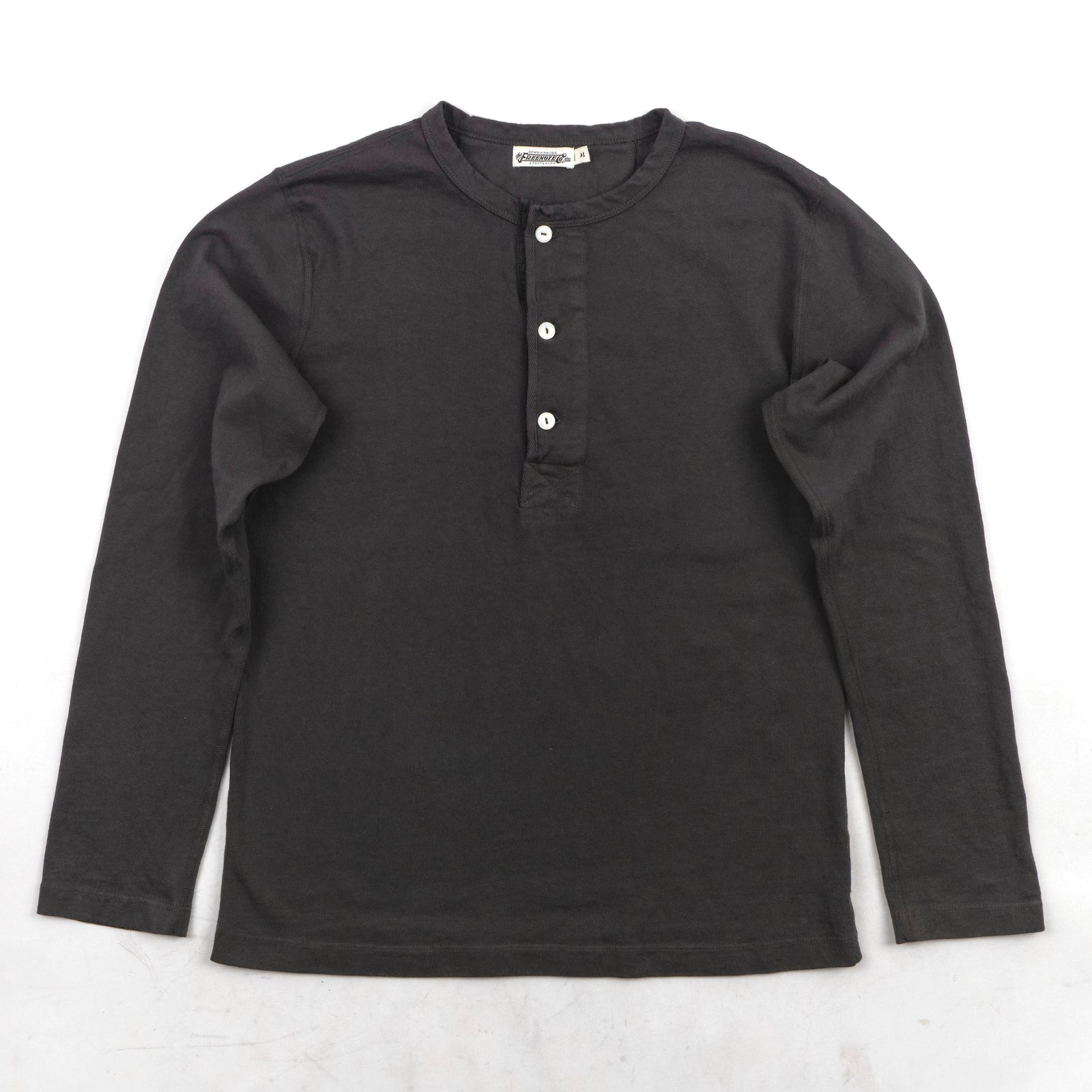 13 Ounce Henley L/S Midnight
