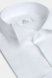 White tuxedo Shirt - Made in Italy