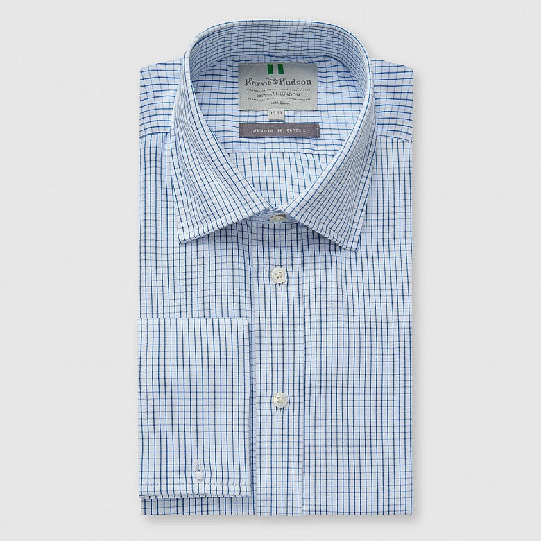 Graph Check Double Cuff Classic Shirt