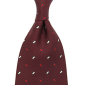 Floral Printed Silk Bespoke Silk Tie Iv