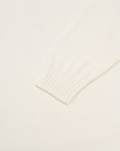 Fine Knit Cotton Crewneck Sweater