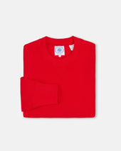 Made In Usa Red Heavyweight Sweatshirt