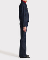 Veste Trucker En Denim De Coton