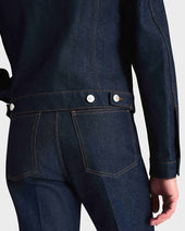 Veste Trucker En Denim De Coton