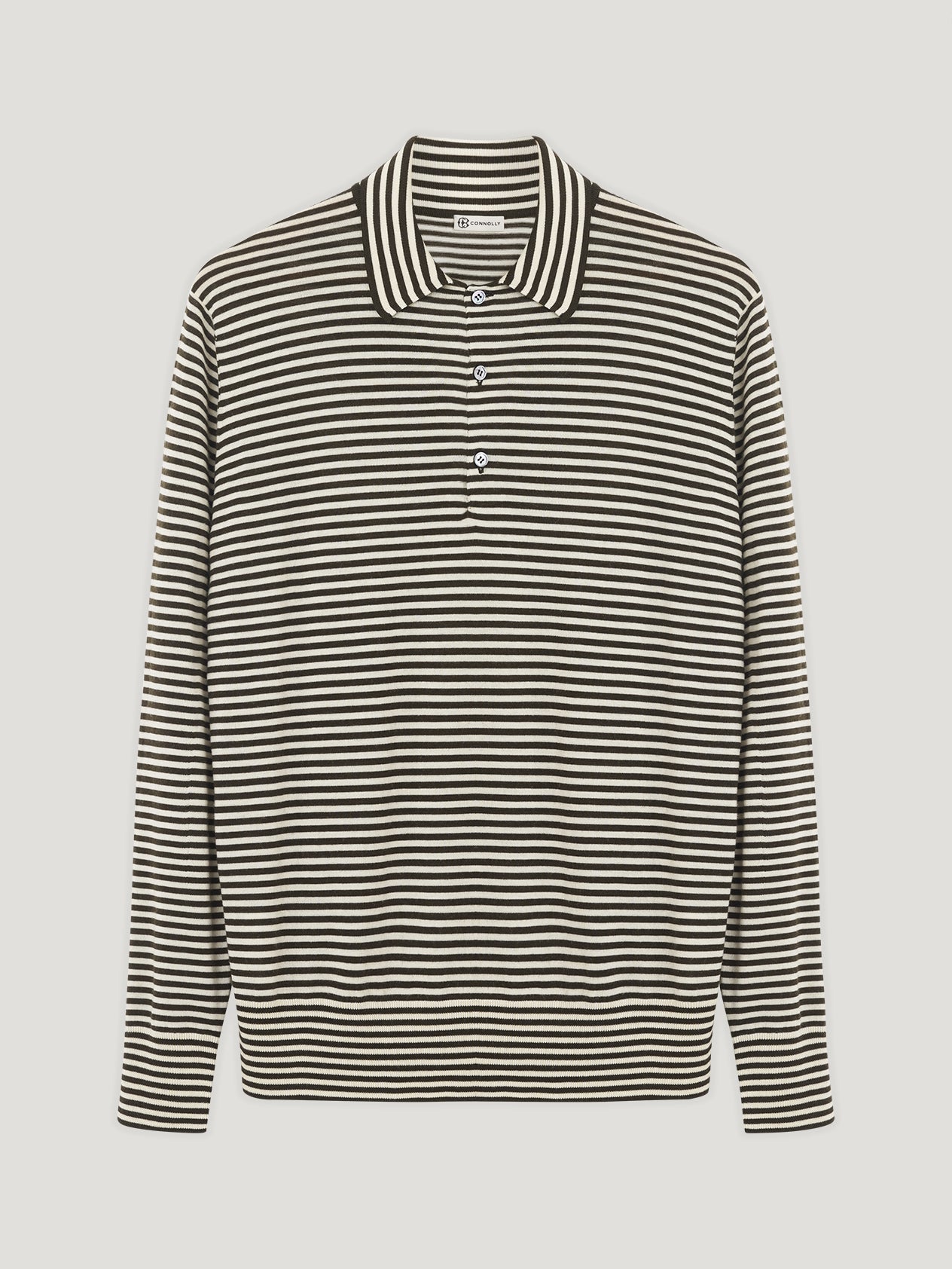 Brown Riviera 3 Button Polo