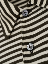 Brown Riviera 3 Button Polo