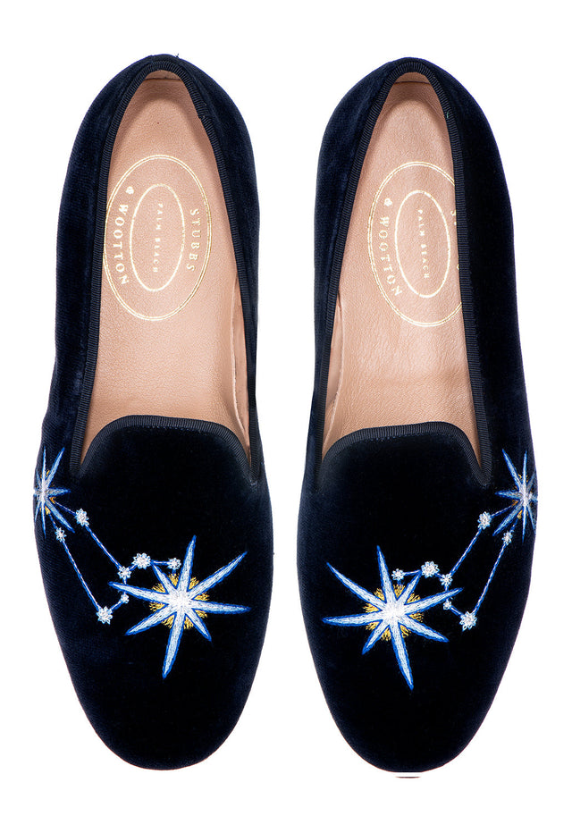 Leo Midnight Velvet Slipper (Men)