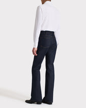 Chemise Col Large En Popeline De Coton Rayures Gainsbourg