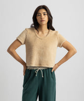 Alexis Shearling Tee